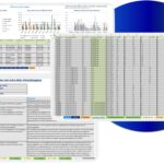 Afbeelding van 3 Excel werkbladen van de documenten uit de download met onderwijs informatie per gemeente.